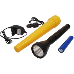Balizamiento manual, paletas, bastón luminoso y banderas de señalización 7661 Linterna recargable superled