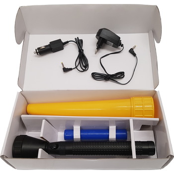 Linterna recargable superled