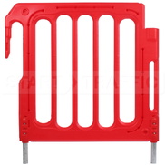 Valla DOBLETOP ROJA 111x100x5 cm