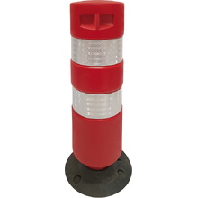 Baliza desmontable roja