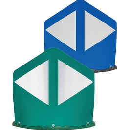 Balizas divergentes  Baliza divergente 2 piezas 120cm