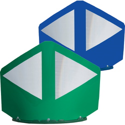 Balizas divergentes  Baliza divergente 2 piezas 170cm