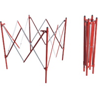 Vallas metálicas 80202 Valla metálica extensible cuadrada 1000x1500mm