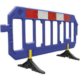 Vallas de plástico 7752 Valla plástico 2x1m GATE BARRIER azul