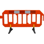 Vallas de plástico 7754 Valla plástico  Gate Barrier naranja