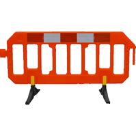 Vallas de plástico 7754 Valla plástico  Gate Barrier naranja