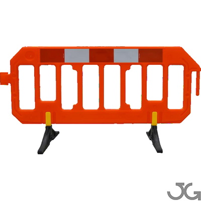 Valla plástico Gate Barrier naranja, Peso: 10,300Kgr. Medidas: 2000x1000x50mm.