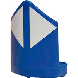Balizas divergentes  Baliza divergente monopieza 120cm