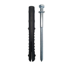 Accesorios de balizas T11090 Tornillo y taco de M12x220mm