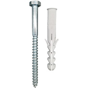 Tornillo y taco de M10x135mm