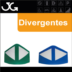 Balizas divergentes