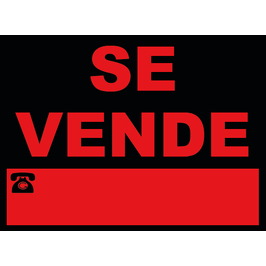 Cartelería comercial 962 Cartel comercial: SE VENDE