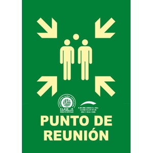 Punto de reunión - A4(210x297) Clase A Evacuación