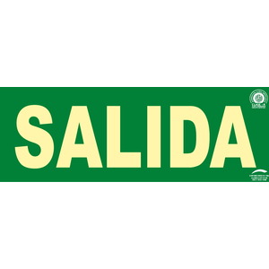 Salida - 297x105 Clase A Evacuación