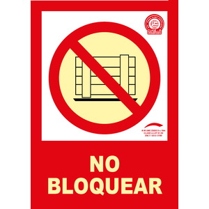 No bloquear - A4(210x297) Clase A Evacuación