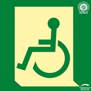 Salida de movilidad reducida izquierda - 21 Clase A Evacuación