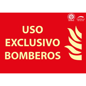 Uso exclusivo bomberos - A4(297x210) Clase A Extinción