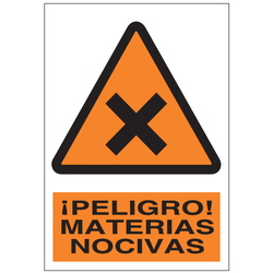 Adhesivos en diversos tamaños  Adhesivos. Señales de advertencia de peligro con rótulo. 125X170cm