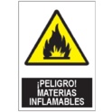 1009AD10x15 ¡Peligro! Materiales inflamables