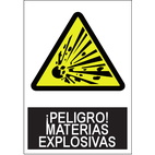 SA1010 Peligro materias explosivas