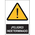 SA1013 Peligro indeterminado