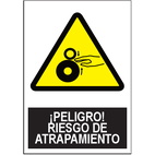 SA1014 Peligro Riesgo de atrapamiento