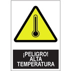 SA1015 Peligro Alta temperatura