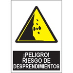 SA1016 Peligro Riesgo de desprendimientos
