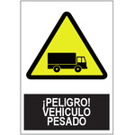 SA1018 Peligro Vehiculo pesado