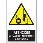 SA1020 Atención mecanismo accionado a distancia