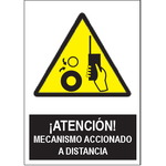 SA1020 Atención mecanismo accionado a distancia