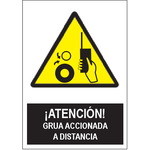 SA1021 Atención Grúa accionada a distancia