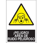 SA1023 Peligro Area de ruido peligroso