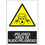 SA1023 Peligro Area de ruido peligroso
