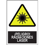 SA1028 Peligro radiaciones laser