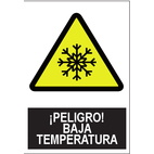 SA1031 Peligro baja temperatura