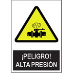 SA1032 Peligro alta presión