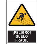SA1033 Peligro suelo frágil