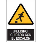 SA1035 Peligro cuidado con el escalón