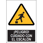 SA1035 Peligro cuidado con el escalón