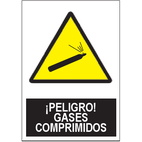 SA1039 Peligro Gases comprimidos