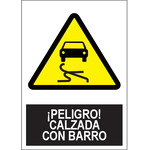 SA1048 Peligro Calzada con barro