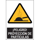 SA1051 Peligro proyección de partículas
