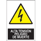 SA1052 Alta tensión Peligro de muerte