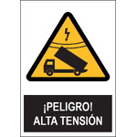 SA1056 Peligro alta tensión