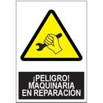 SA1062 Peligro maquinaria en reparación