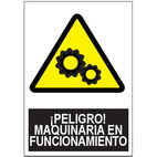 SA1063 Peligro maquinaria en funcionamiento