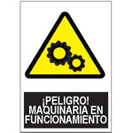 SA1063 Peligro maquinaria en funcionamiento