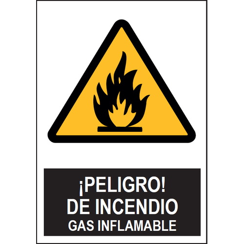 Señales de advertencia de peligro o señales preventivas. Disponibles en poliestireno blanco de 1mm, vinilo adhesivo y aluminio blanco de 0,8mm. Medidas: 210x290mm, 300x400mm, 400x600mm.