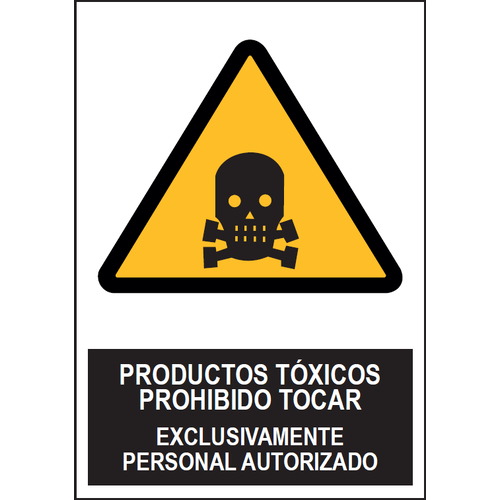 Señales de advertencia de peligro o señales preventivas. Disponibles en poliestireno blanco de 1mm, vinilo adhesivo y aluminio blanco de 0,8mm. Medidas: 210x290mm, 300x400mm, 400x600mm.